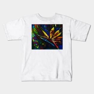 Bird of paradise flower Kids T-Shirt